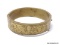 VICTORIAN LADIES GOLD FILLED BANGLE BRACELET.