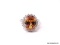 .925 STERLING SILVER LADIES 9 CT CITRINE RING. SIZE 8.