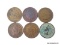 (6) 1894 INDIAN CENTS.