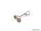 .925 STERLING SILVER LADIES LAWN MOWER CHARM.