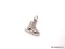 .925 STERLING SILVER LADIES ICE SKATE CHARM.