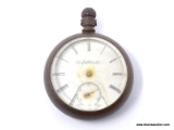 .925 ANTIQUE ELGIN POCKET WATCH. 167.1 GRAMS.