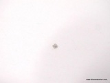 0.90 CT ROUND DIAMOND. 3MM.