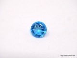 5.05 CT ROUND BLUE TOPAZ. 12X7.