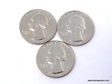 (3) 1970-S GEM PROOF WASHINGTON QUARTERS.