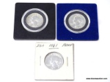 1960, 1961, 1964 PROOF WASHINGTON QUARTERS.