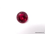 14.63 CT ROUND CHATHAM RUBY. 15X8.