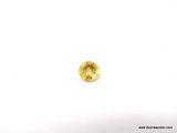 0.80 CT ROUND CITRINE. 6X4.