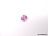 2.41 CT ROUND PINK SAPPHIRE. 8X5.