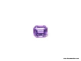 4.23 CT RADIANT CUT AMETHYST. 11X8X7.