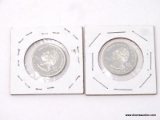 (2) 2000 PROOF WASHINGTON QUARTERS.