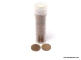 1940-P UNCIRCULATED ROLL LINCOLN CENTS.