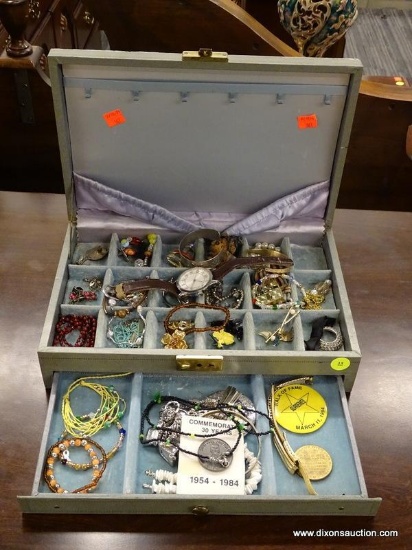 JEWELRY BOX WITH CONTENTS