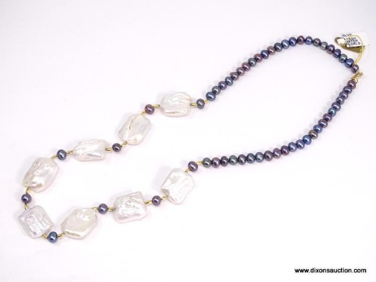 .925 SILVER CLASP PEARL NECKLACE