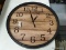 (SHELVES) WALL CLOCK