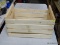 (SHELVES) WOODEN CRATE