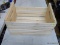 (SHELVES) WOODEN CRATE