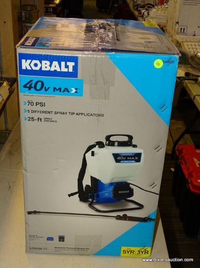 (TABLE) KOBALT CHEMICAL SPRAYER