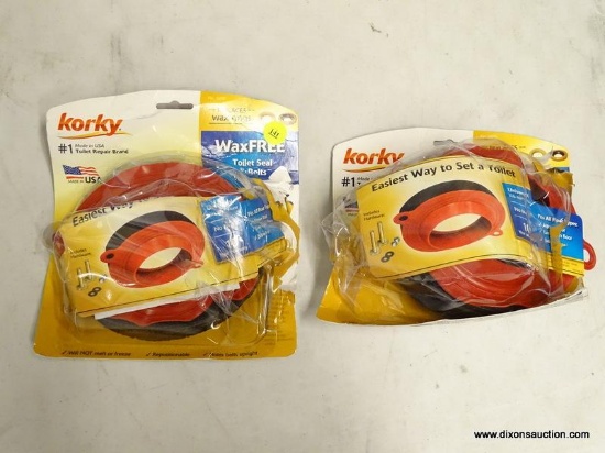 (TABLE) KORKY TOILET SEALS