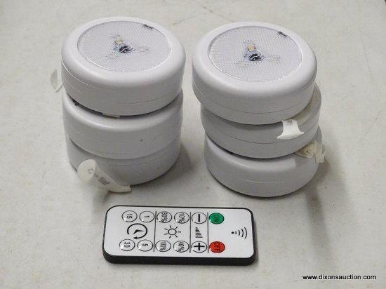(TABLE) ECOLIGHT LED PUCK LIGHTS