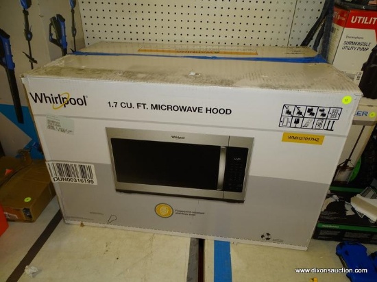 (TABLE) MICROWAVE HOOD