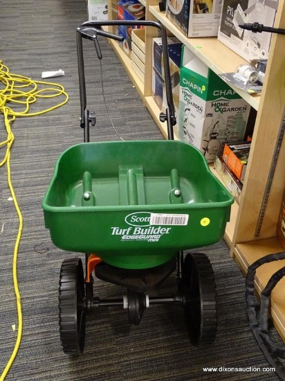 (TABLE) SCOTTS TURF BUILDER SPREADER