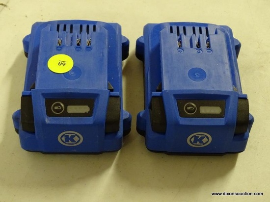 (TABLE) KOBALT 24V BATTERIES