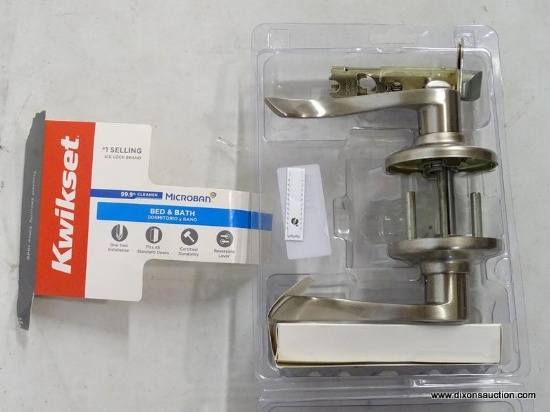 (TABLE) KWIKSET BED & BATH HANDLE