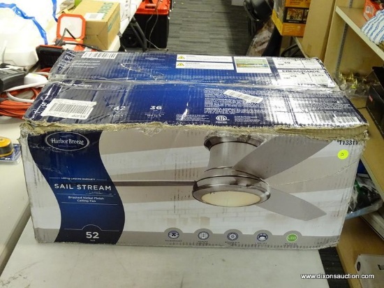(TABLE) HARBOR BREEZE CEILING FAN