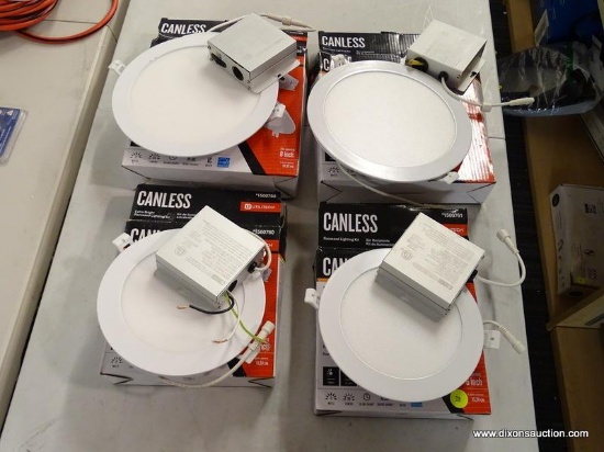 (TABLE) RECESSED LIGHTING KITS