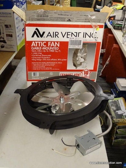 (TABLE) AIR VENT ATTIC FAN