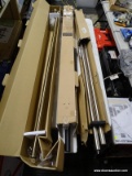 (SHELVES) ALLEN + ROTH DRAPERY ROD SET