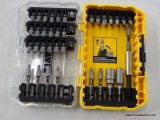 (TABLE) DEWALT BIT SET