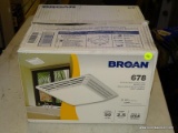 (SHELVES) BROAN VENTILATION FAN
