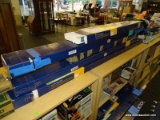 (SHELVES) LOT OF BLINDS