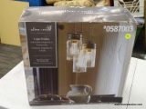 (SHELVES) ALLEN & ROTH 3-LIGHT PENDANT