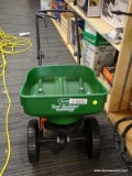 (TABLE) SCOTTS TURF BUILDER SPREADER