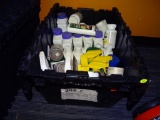 CRATE LOT OF CHEMICALS