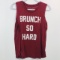 FIFTH SUN BRUNCH SO HARD SLEEVELESS TEE SHIRT WOMENS MEDIUM