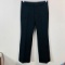 BANANA REPUBLIC 718 MARTIN FIT FLAT FRONT PANTS BLACK WOMENS 8P