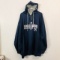 NY YANKEES MAJESTIC AUTHENTIC PULLOVER HOODIE BLUE MENS 4X