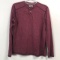 FIRST WAXE LONG SLEEVE SHIRT RED BOYS 18/20