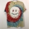 MALL RATZ #BEEN THRILL# TEE SHIRT TIE DYE MENS MEDIUM