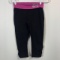 CRB GIRL STRETCH CAPRI PANTS BLACK MED 10-12