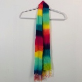 UNBRANDED RAINBOW SCARF - LIGHTWEIGHT