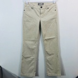 J.CREW BOOT CUT WHITE CORDUROY PANTS WOMENS SIZE 6S