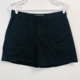 BANANA REPUBLIC SHORTS BLACK WOMENS 6