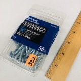 WOOD SCREWS - OPEN PACKAGE - MAY BE PARTIAL - LOOKS FULL