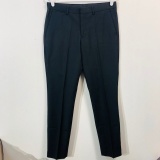 EXPRESS PANTS STRETCH WRINKLE RESISTANT BLACK SIZE EXTRA SLIM 29X32