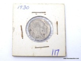 1930 ALMOST UNCIRCULATED BUFFALO NICKEL.